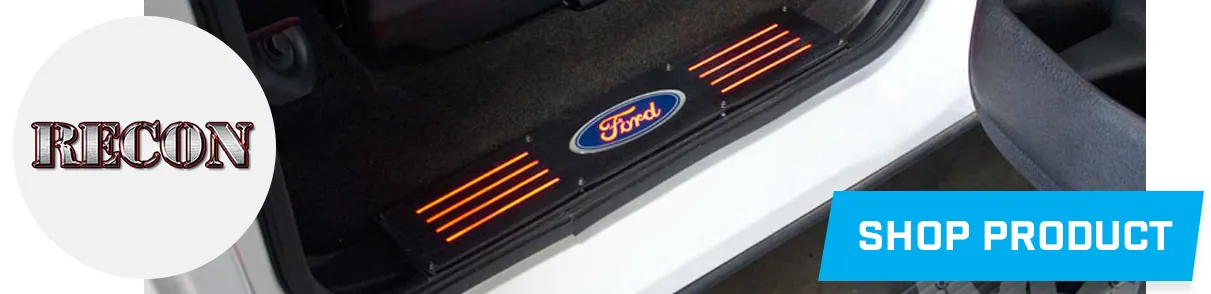 2009-2014 F150 Logo Recon Illuminated Door Sill Plates